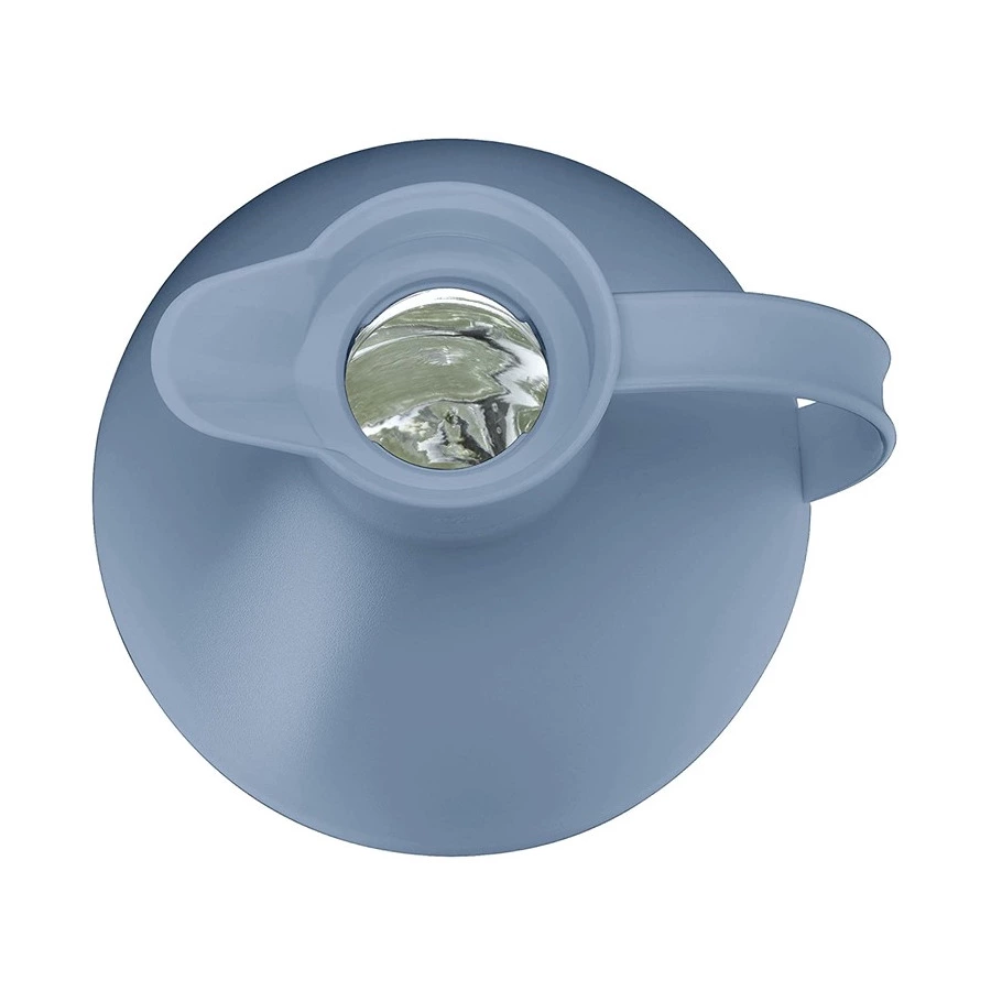 Термокувшин вакуумный со стеклянной колбой Alfi Kugel Vintage indigo 940 мл, пластик, п/к (476426)