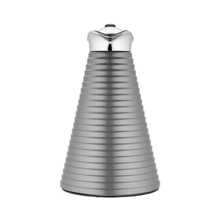 Термокувшин вакуумный со стеклянной колбой Alfi Jug Achat G 1 л, сталь нержавеющая, п/к (480461)