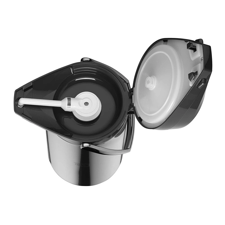 Термос с пневмонасосом со стеклянной колбой Alfi Big Spender 3 л, сталь нержавеющая, п/к (70648)