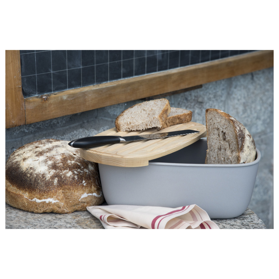 Хлебница деревянная с крышкой на стол, материал дерево