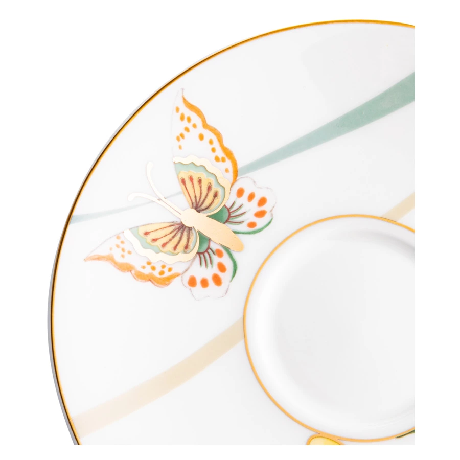 Набор чашек чайных с блюдцами Mix&Match Home Гармония  290 мл, 2 шт, фарфор