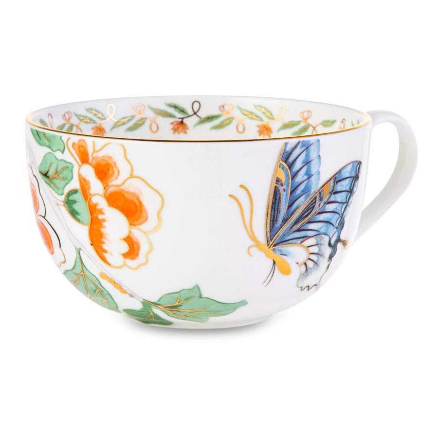 Набор чашек чайных с блюдцами Mix&Match Home Гармония  290 мл, 2 шт, фарфор