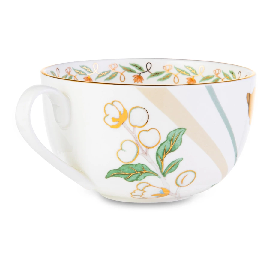 Набор чашек чайных с блюдцами Mix&Match Home Гармония  290 мл, 2 шт, фарфор