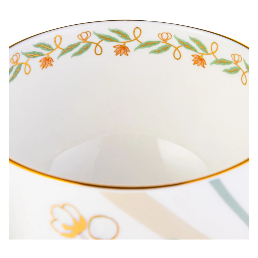 Набор чашек чайных с блюдцами Mix&Match Home Гармония  290 мл, 2 шт, фарфор