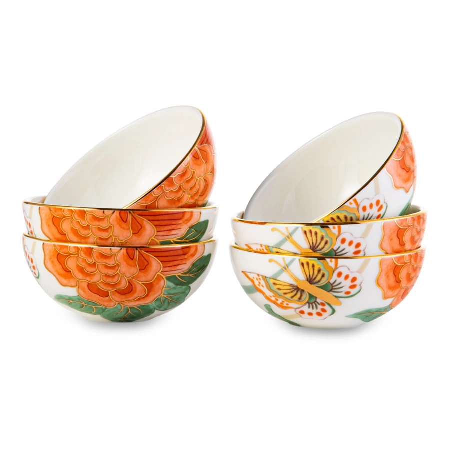 Набор розеток Mix&Match Home Гармония 8 см, 6 шт, фарфор