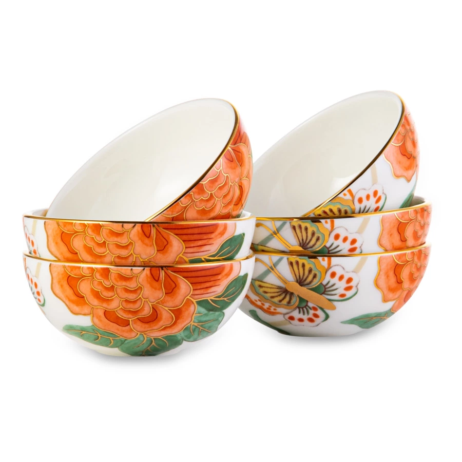 Набор розеток Mix&Match Home Гармония 8 см, 6 шт, фарфор