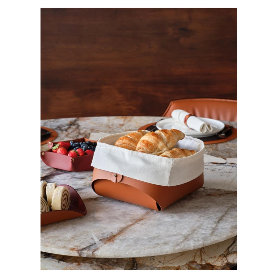 Мешочек для хлебницы ADJ Flora 20х20 см, хлопок, белый