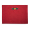 Плейсмат с вышивкой Williams Oliver Веточка 35х50 см, хлопок, ярко-розовый