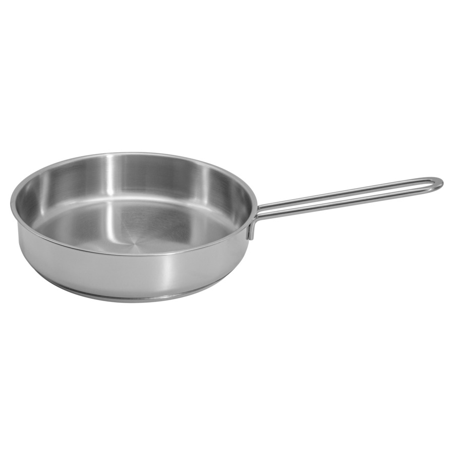 Набор кухонной посуды (кастрюля 24 см, сотейник 20 см, сковорода 24 см) Metalac Кулинария, сталь нер