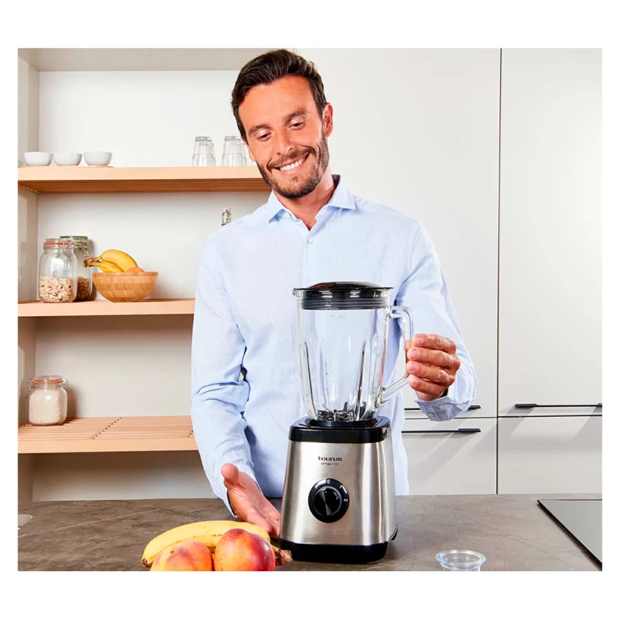 Блендер стационарный Taurus Optima 1300, сталь нержавеющая