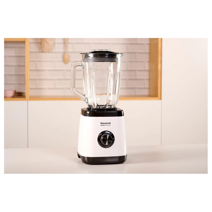 Блендер стационарный Taurus Succo Glass 1300, сталь нержавеющая