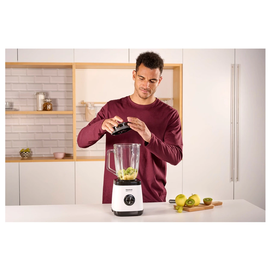 Блендер стационарный Taurus Succo Glass 1300, сталь нержавеющая