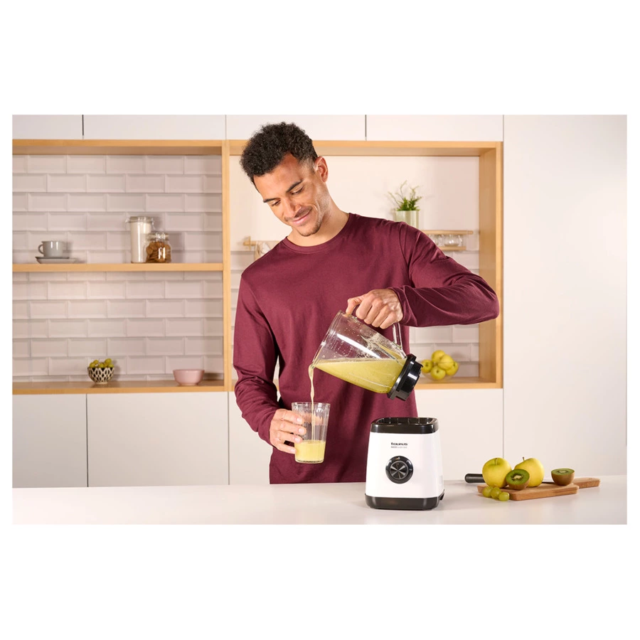 Блендер стационарный Taurus Succo Glass 1300, сталь нержавеющая