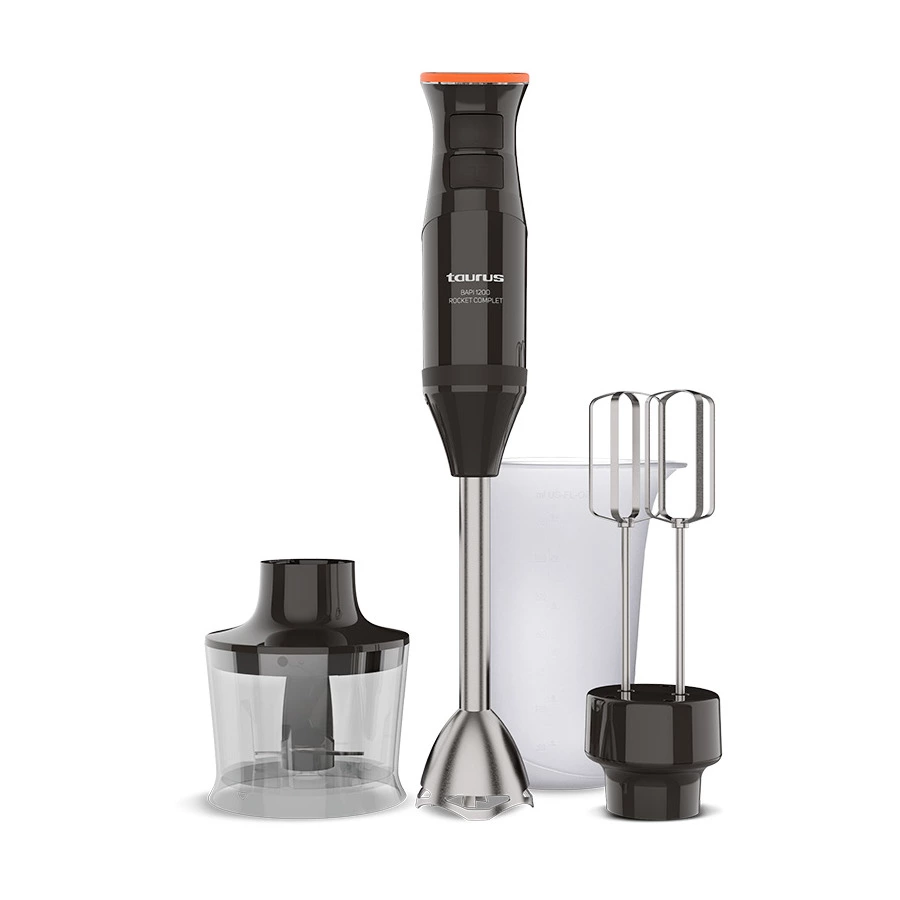 Блендер погружной Taurus Bapi 1200 Rocket Complet, сталь нержавеющая