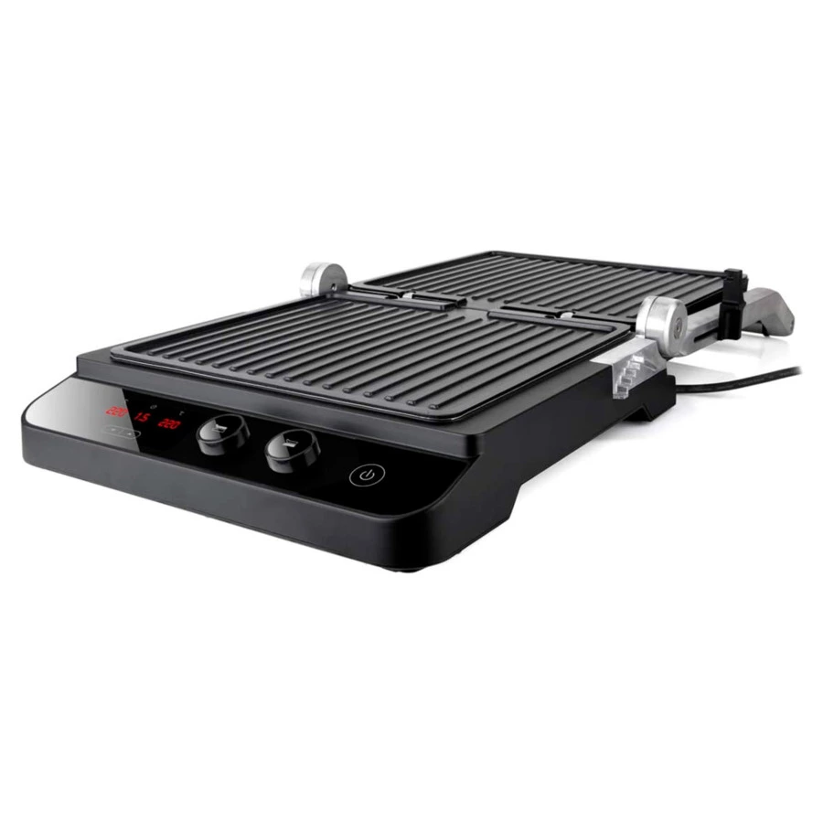 Гриль Black+Decker BXGR2000E, сталь нержавеющая