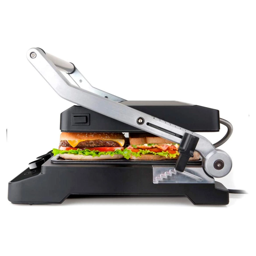 Гриль Black+Decker BXGR2000E, сталь нержавеющая