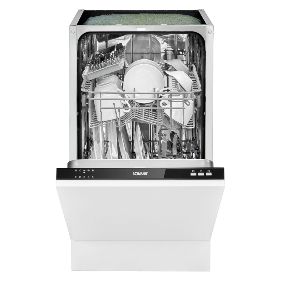Посудомоечная машина Bomann GSPE 7415 VI 45 см, сталь нержавеющая