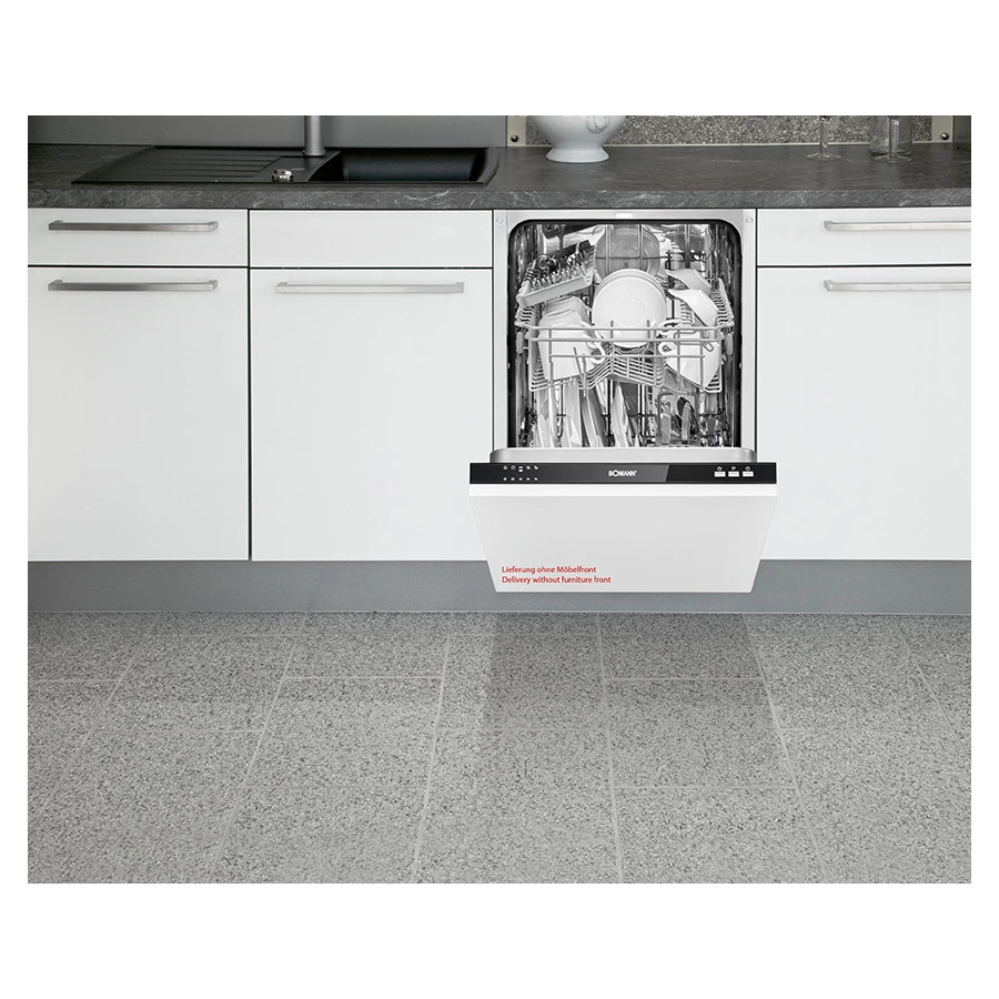 Посудомоечная машина Bomann GSPE 7415 VI 45 см, сталь нержавеющая