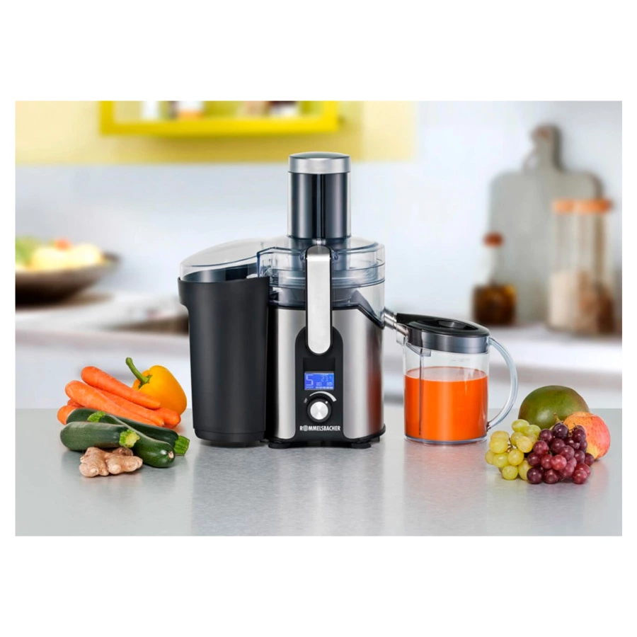 Соковыжималка Rommelsbacher ES 850/E, сталь нержавеющая