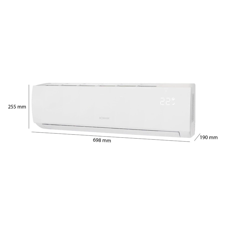 Сплит-система инверторного типа Bomann CL 6045 QC CB 9000 BTU/h WiFi