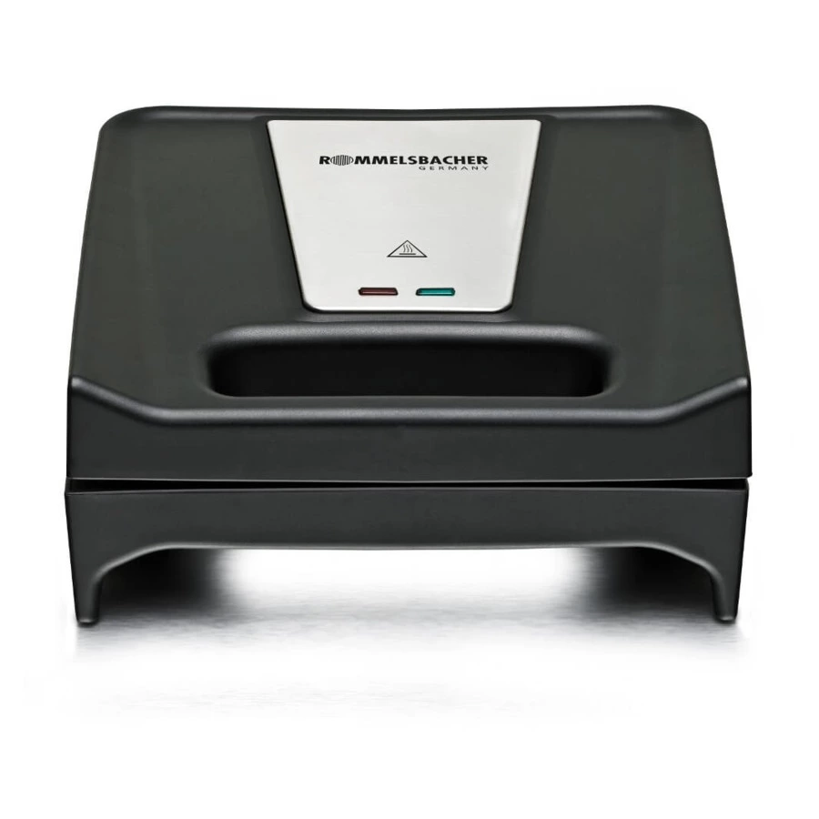 Сэндвич-гриль Rommelsbacher SWG 700, сталь нержавеющая