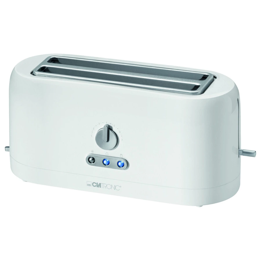 Тостер Clatronic TA 3534 weiss, сталь нержавеющая