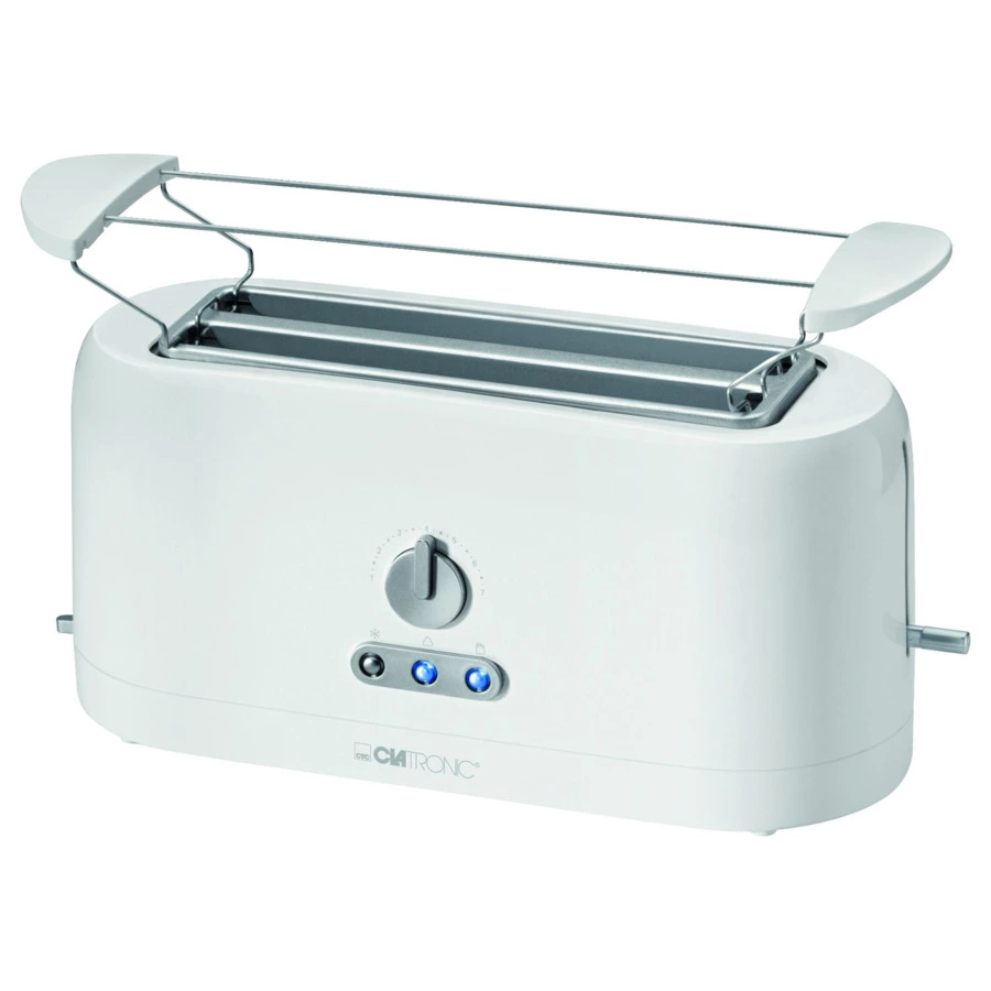 Тостер Clatronic TA 3534 weiss, сталь нержавеющая