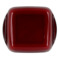 Форма для запекания Vitrinor квадратная 16х16х5, красная, стекло боросиликатное
