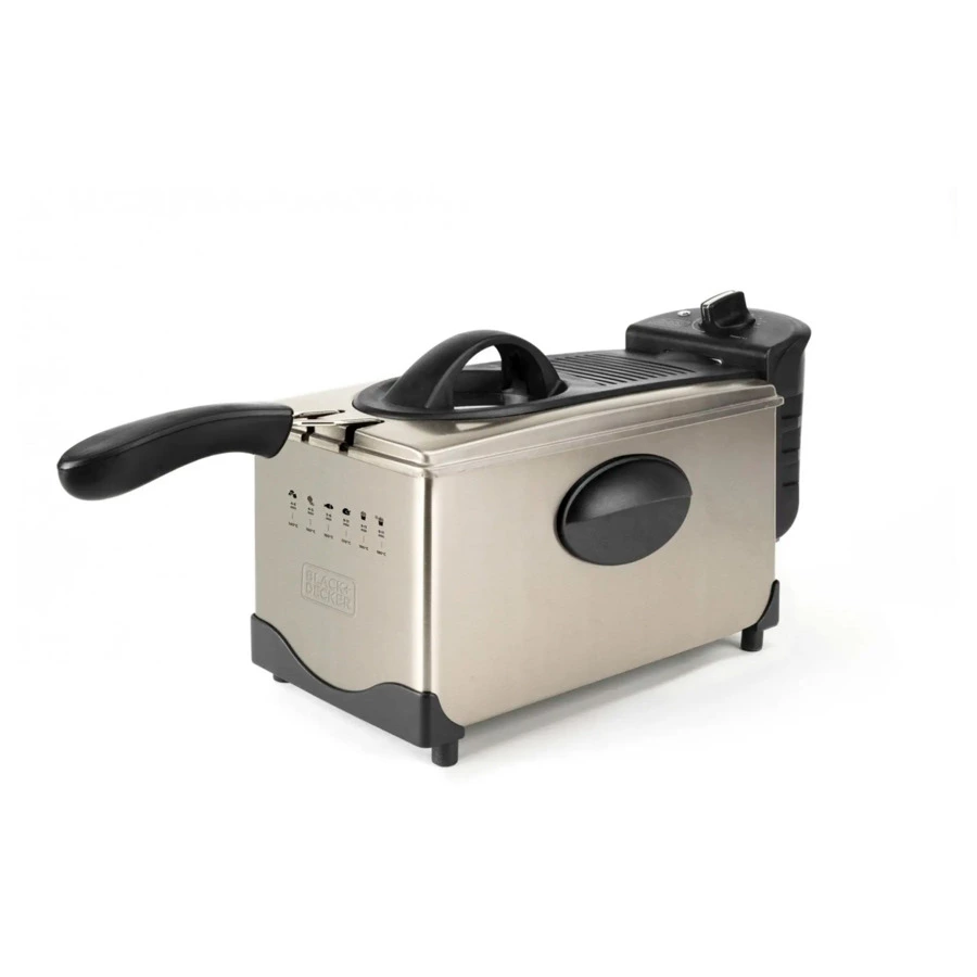Фритюрница Black+Decker BXDF2100E, сталь нержавеющая