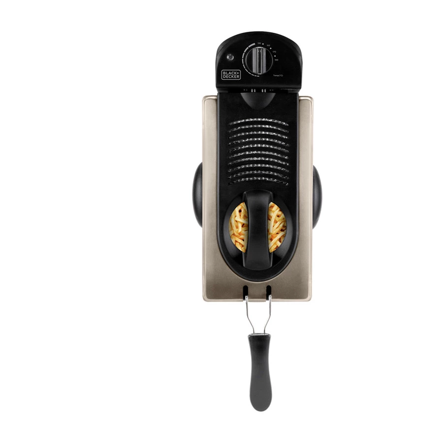 Фритюрница Black+Decker BXDF2100E, сталь нержавеющая