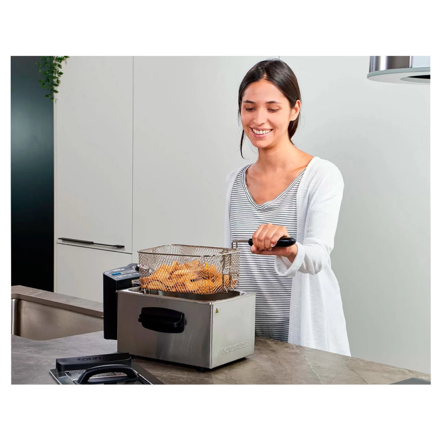 Фритюрница Taurus Proffessional 3 Plus Compact, сталь нержавеющая