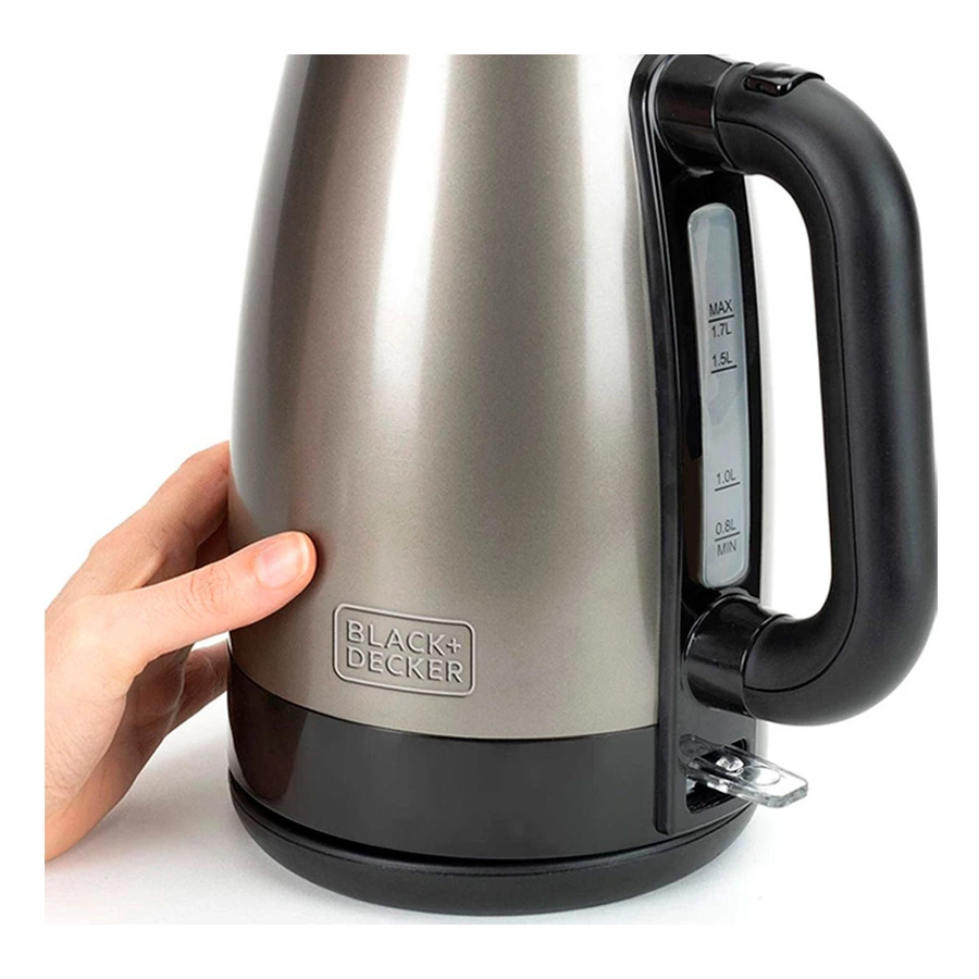 Чайник Black+Decker BXKE2201E, сталь нержавеющая