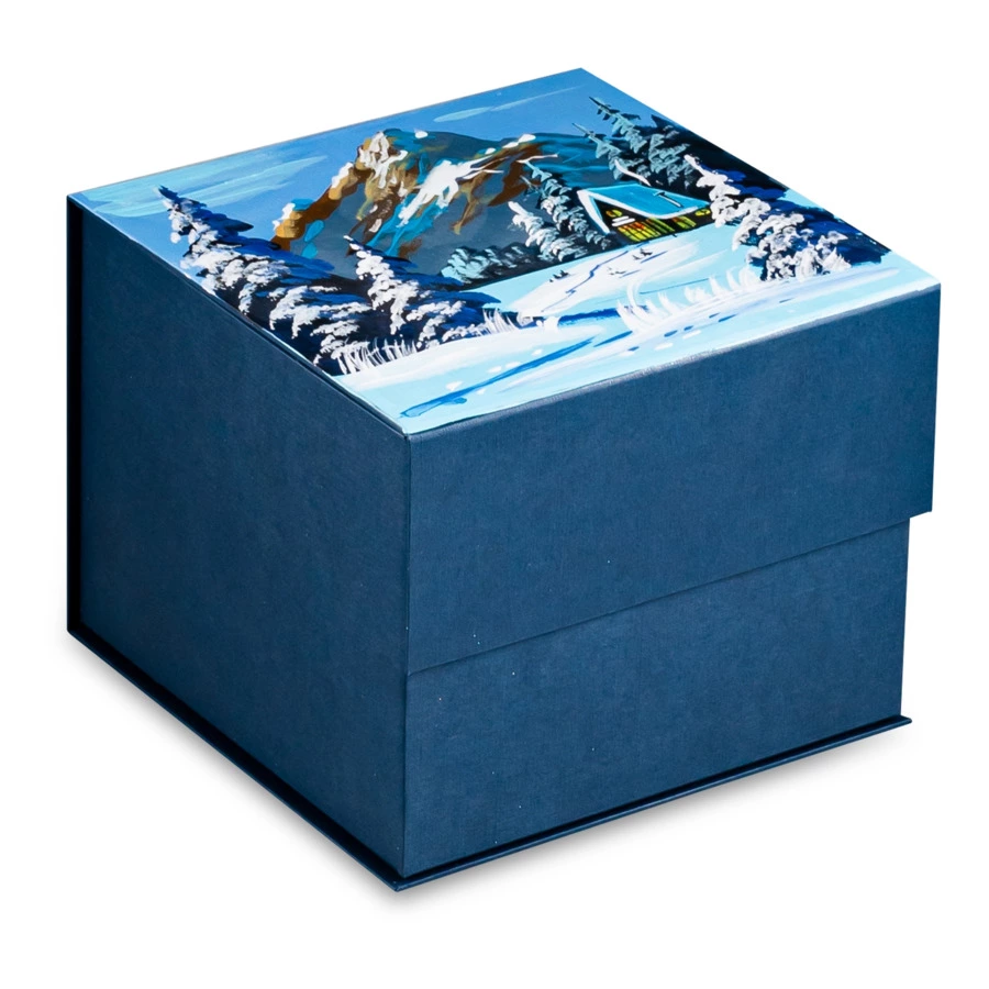 Украшение елочное шар Bartosh Сказка 10 см, стекло, п/к