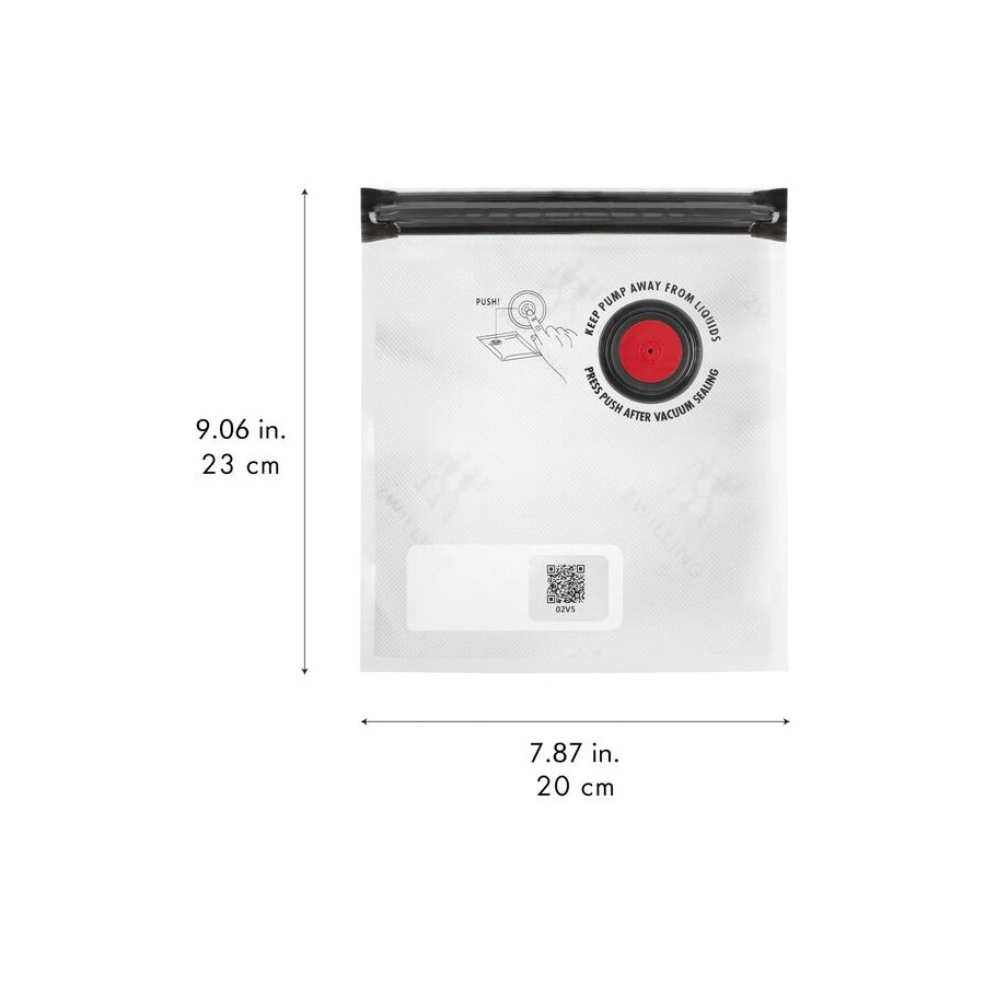 Набор вакуумных пакетов Zwilling Fresh&Save S 10 шт, полиэтилен, п/к