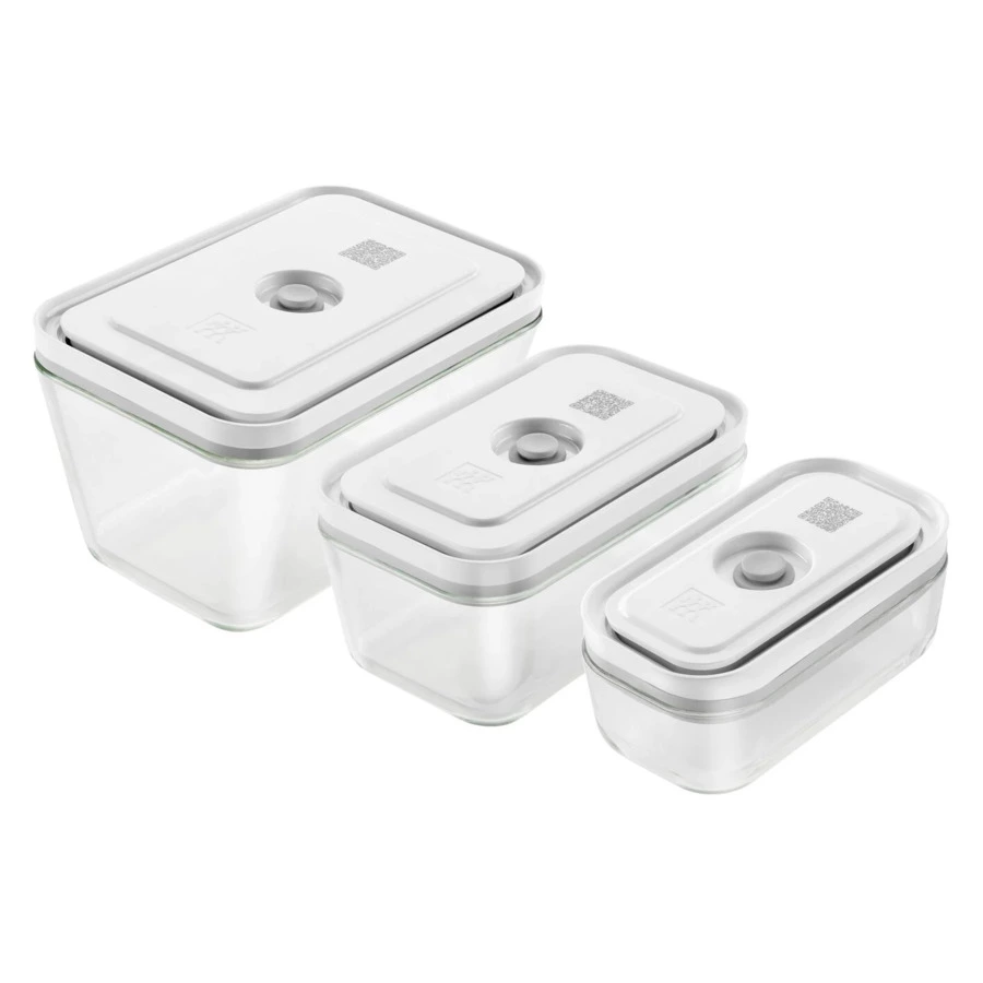 Набор контейнеров для вакуумного хранения Zwilling Fresh&Save размер S/M/L, 3 шт, стекло, п/к