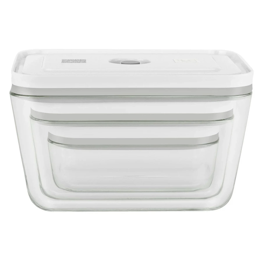 Набор контейнеров для вакуумного хранения Zwilling Fresh&Save размер S/M/L, 3 шт, стекло, п/к