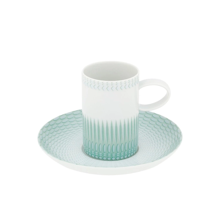 Чашка кофейная с блюдцем Vista Alegre Венеция 100 мл, фарфор