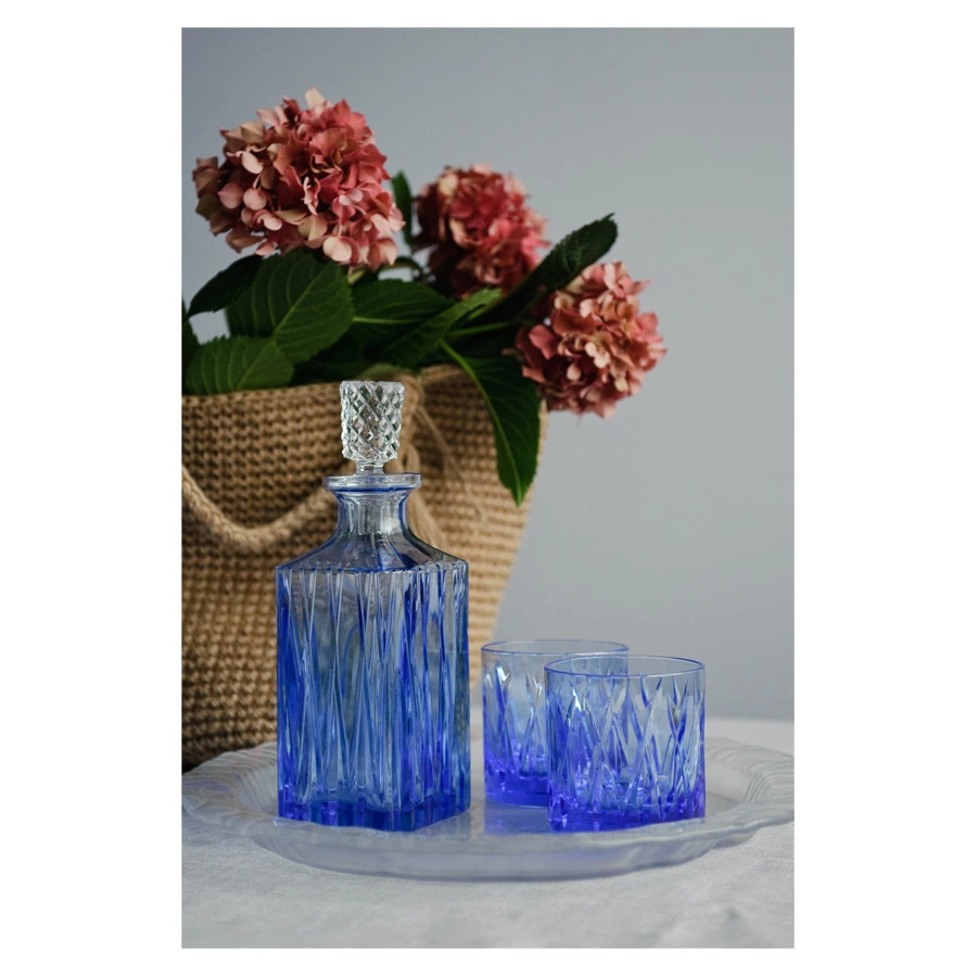 Набор стаканов для виски ГХЗ Кардинал 350 мл, 2 шт, хрусталь