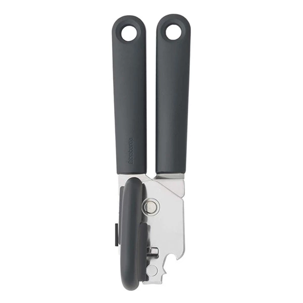 Открывашка Brabantia Tasty+ 19см, ручки серый пластик