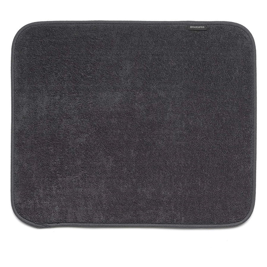 Коврик для сушки посуды Brabantia Sink Side 47х40 см, микрофибра, темно-серый