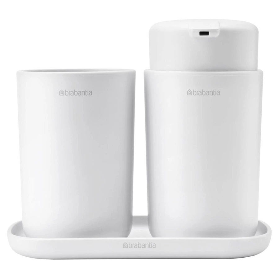 Набор аксессуаров для ванной Brabantia ReNew 3 предмета, белый