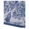 Полотенце кухонное Яковлевский жаккард Рождество в городе 50х76 см, хлопок, синее