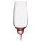 Набор фужеров для игристого вина Klimchi Тени 240 мл, 2 шт, богемское стекло, розовый