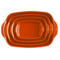 Форма для запекания Emile Henry 22х14,5 см, оранжевая, керамика