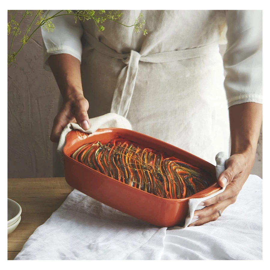 Форма для запекания Emile Henry прямоугольная 2,7л, 36х23х7,5 см, тоскана, керамика