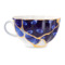 Чашка чайная с блюдцем ИФЗ Тюльпан Байкал 1, 250 мл, фарфор костяной