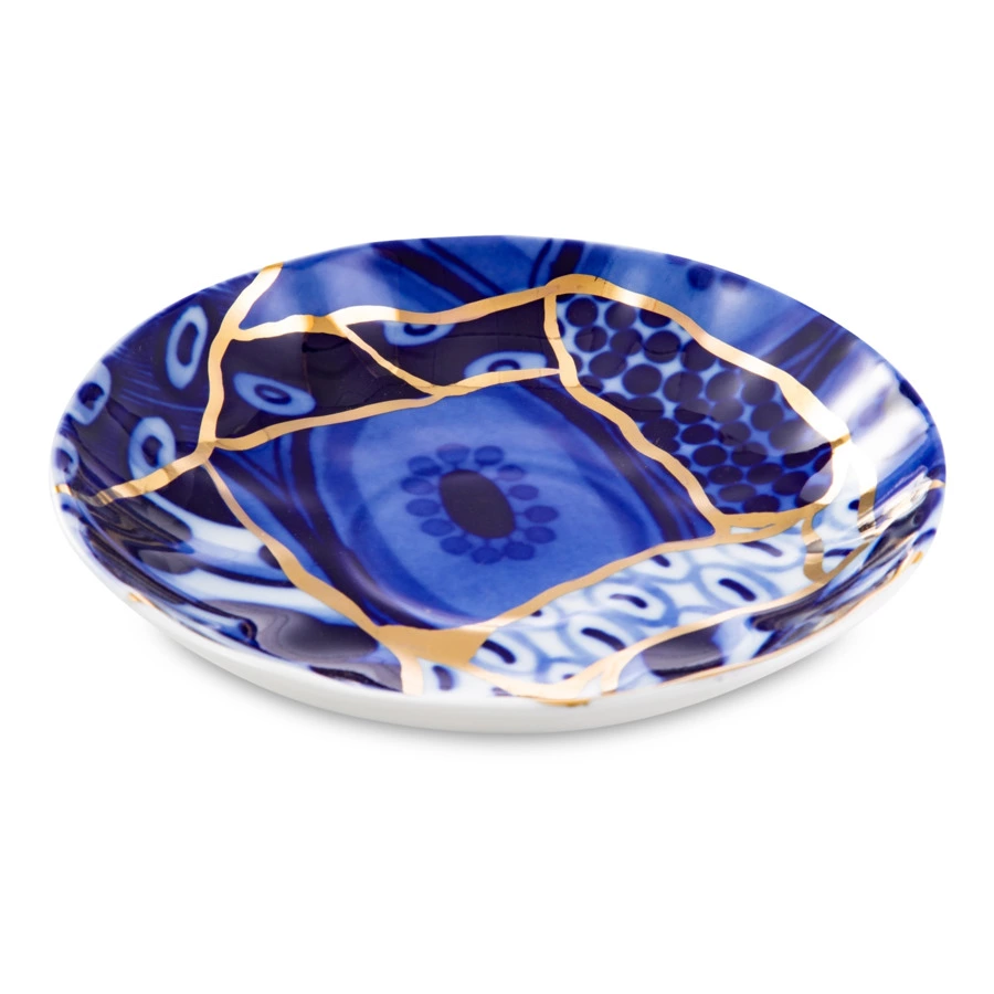 Чашка чайная с блюдцем ИФЗ Тюльпан Байкал 1, 250 мл, фарфор костяной