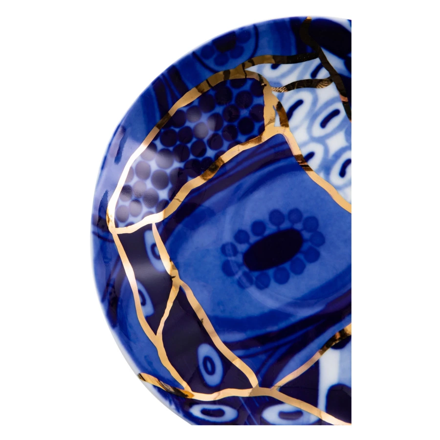 Чашка чайная с блюдцем ИФЗ Тюльпан Байкал 1, 250 мл, фарфор костяной