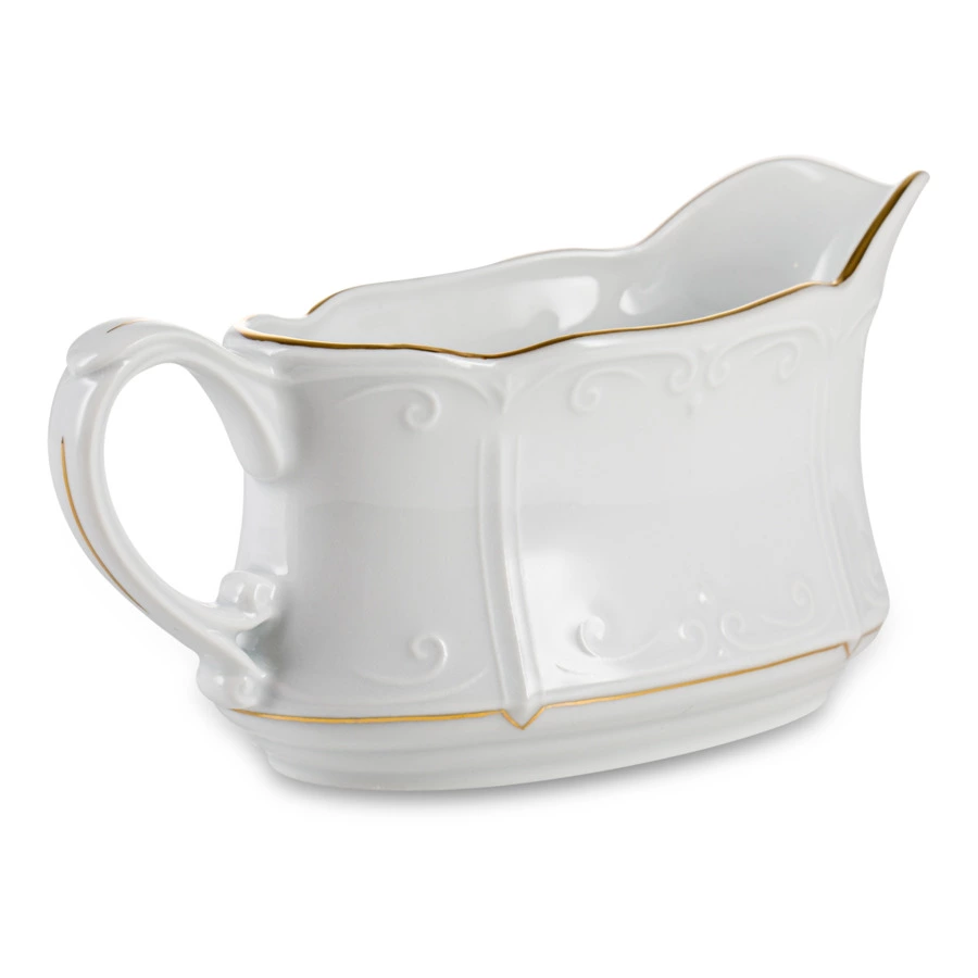 Сервиз столовый Cmielow Kamelia на 6 персон 24 предмета, фарфор твердый, белый