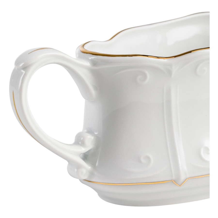 Сервиз столовый Cmielow Kamelia на 6 персон 24 предмета, фарфор твердый, белый